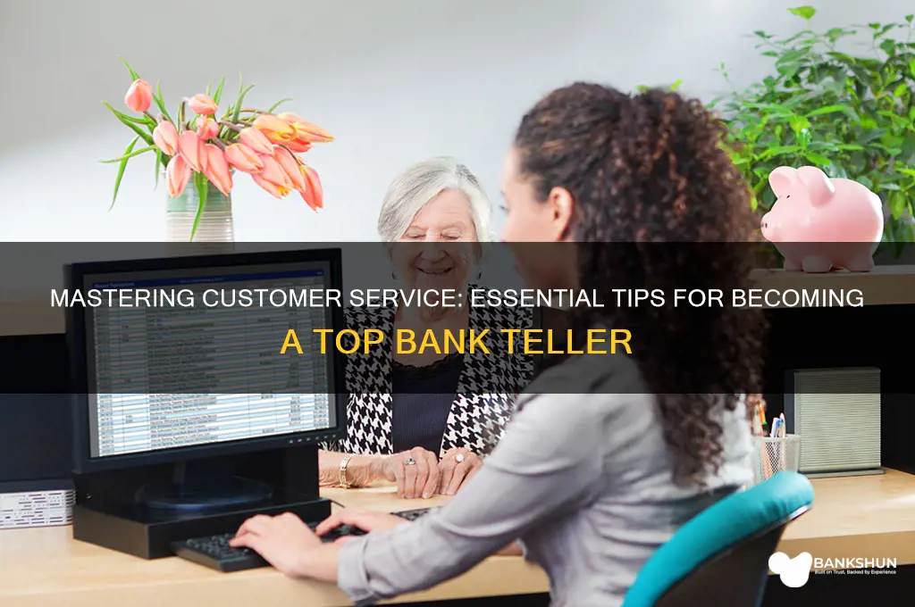 how to be a better bank teller