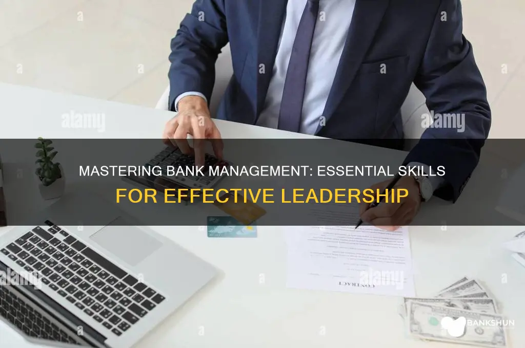 how to be a manager in bank