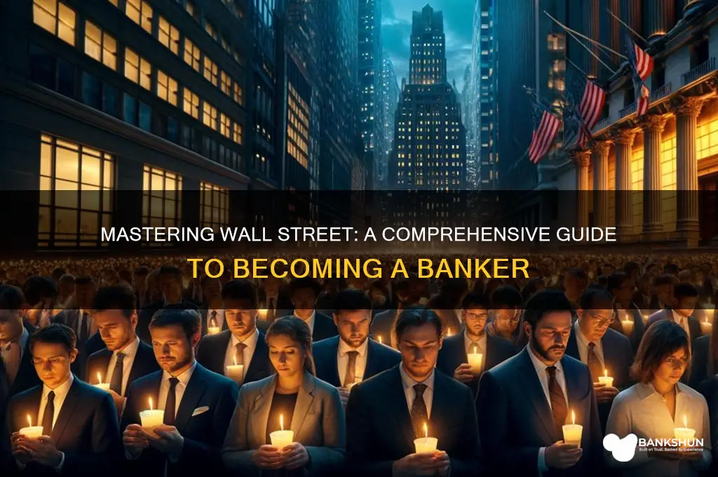how to be a wall street banker