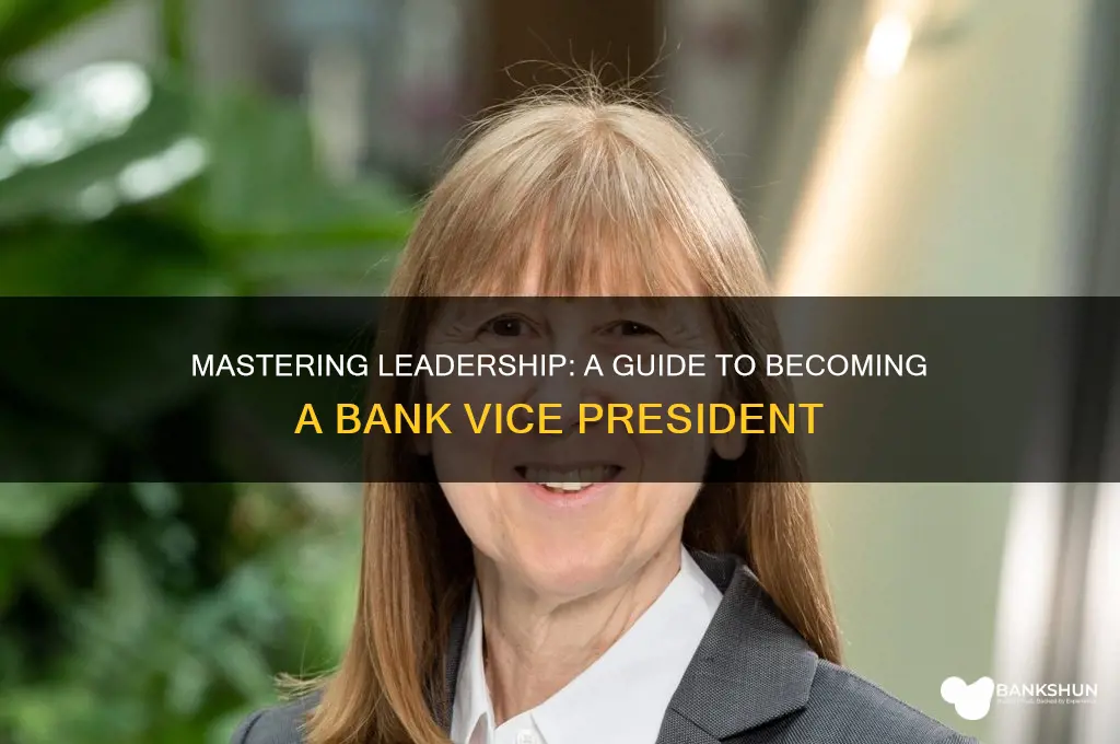how to be vice president of bank