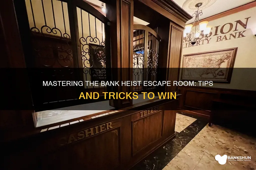how to beat bank heist escape room