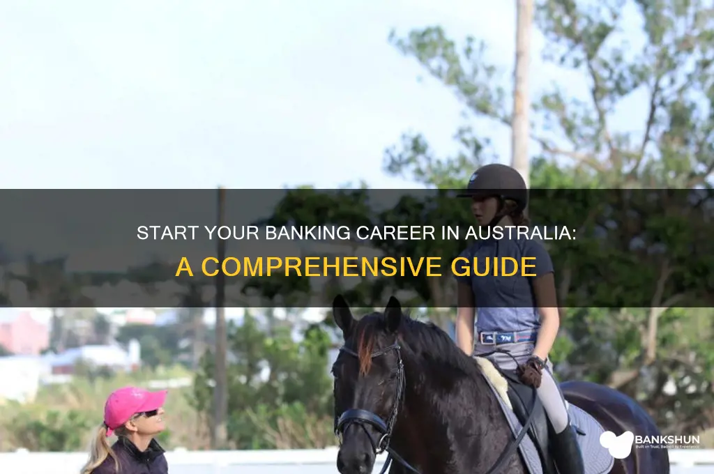 how to become a banker in australia