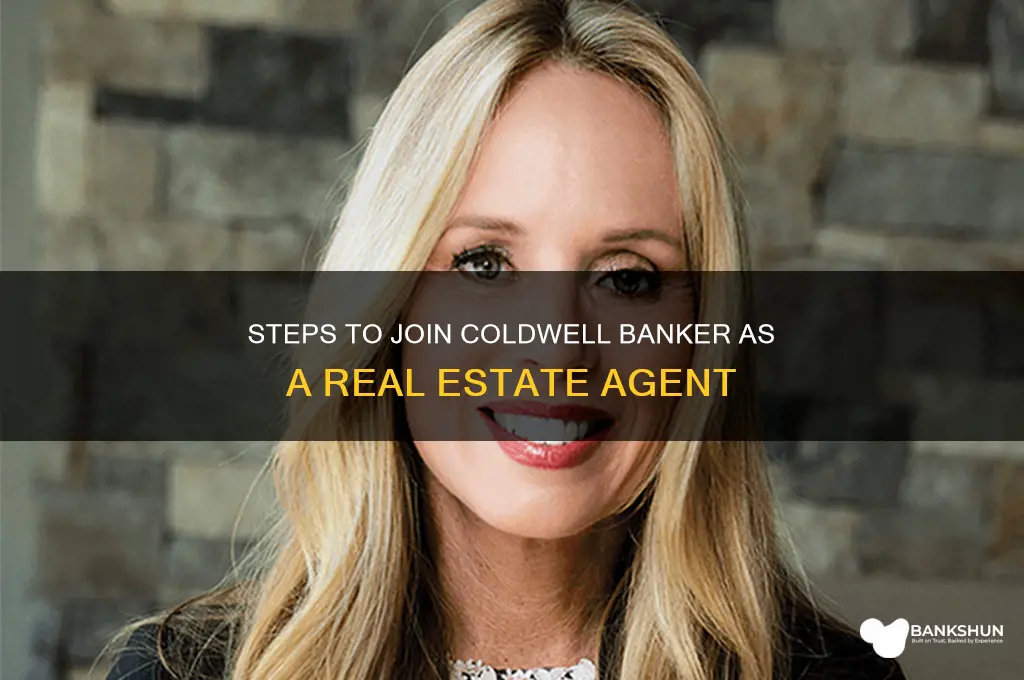 how to become a coldwell banker agent