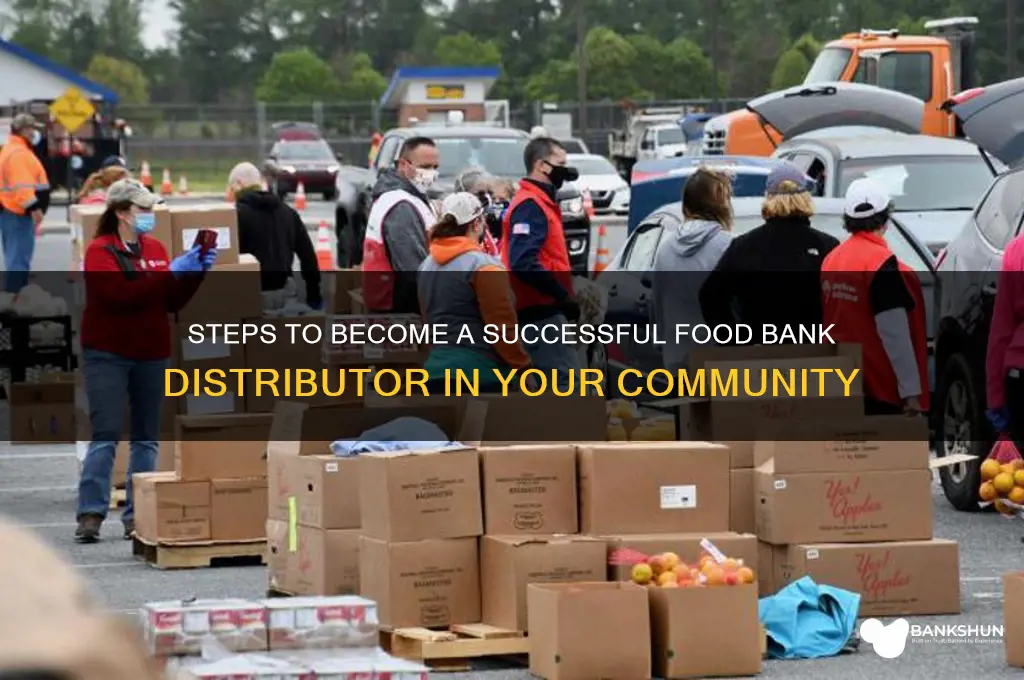 how to become a food bank distributor