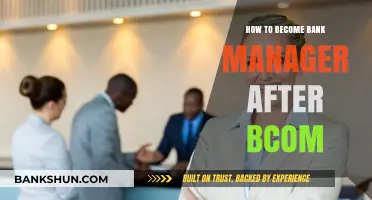 BCom to Bank Manager: Career Path and Advancement Strategies