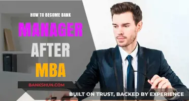 MBA to Bank Manager: Career Path and Essential Steps