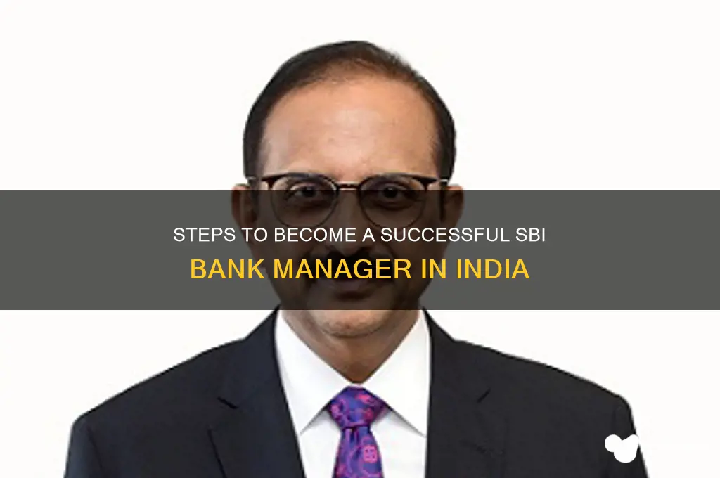 how to become bank manager in sbi
