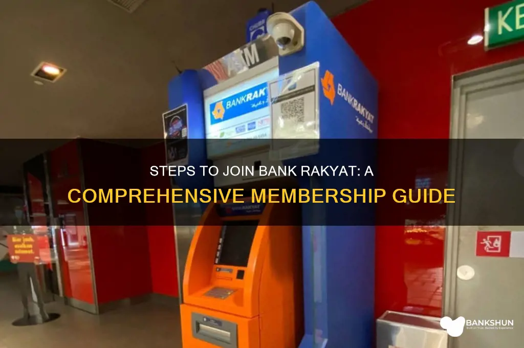 how to become member of bank rakyat