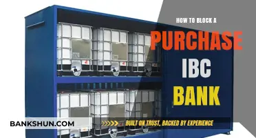How to Block Unauthorized Purchases on Your IBC Bank Account