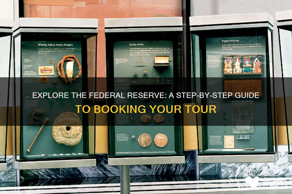 how to book federal reserve bank tour