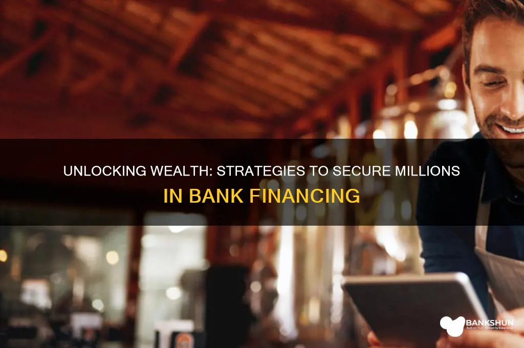 how to borrow millions from the bank