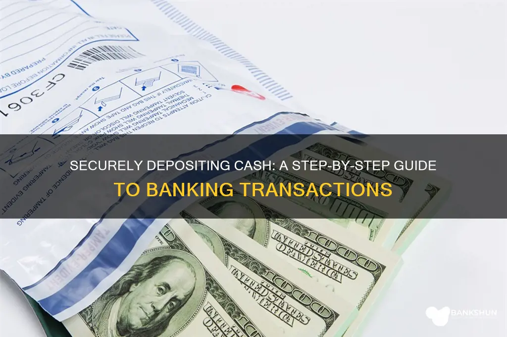 how to bring cash to the bank