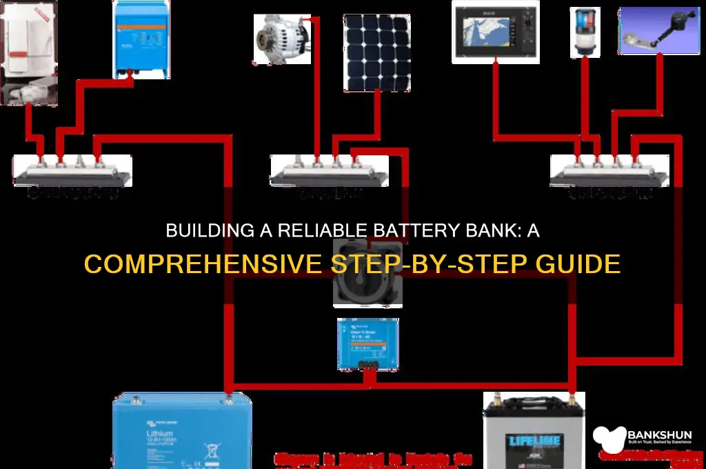 how to build a bank of batteries