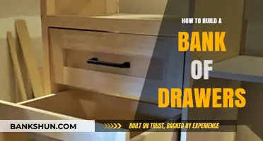 Crafting a Sturdy Drawer Bank: Step-by-Step DIY Guide