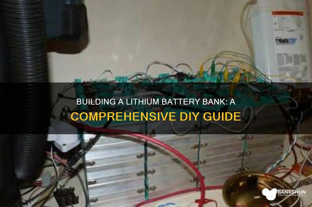 how to build a lithium battery bank