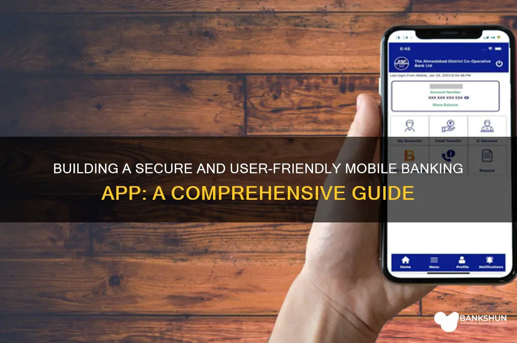 how to build a mobile banking app