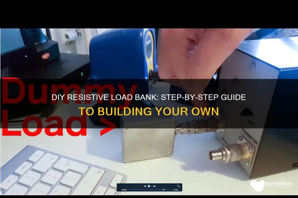 how to build a resistive load bank