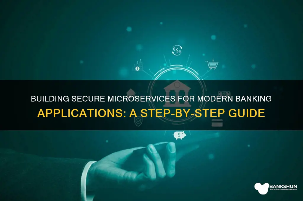 how to build microservices for banking page