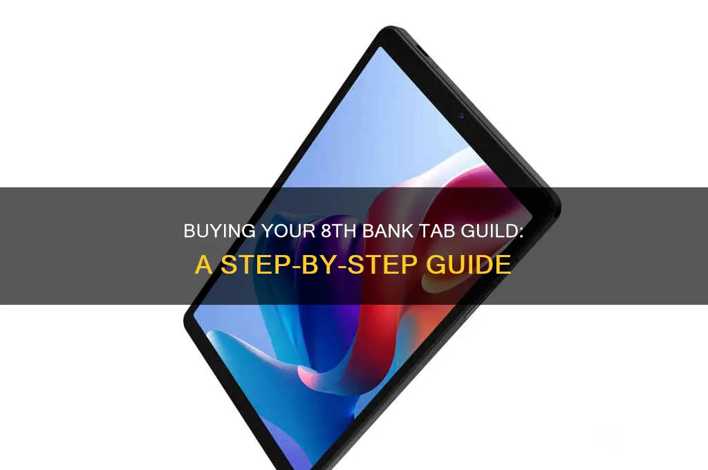 how to buy 8th bank tab guild