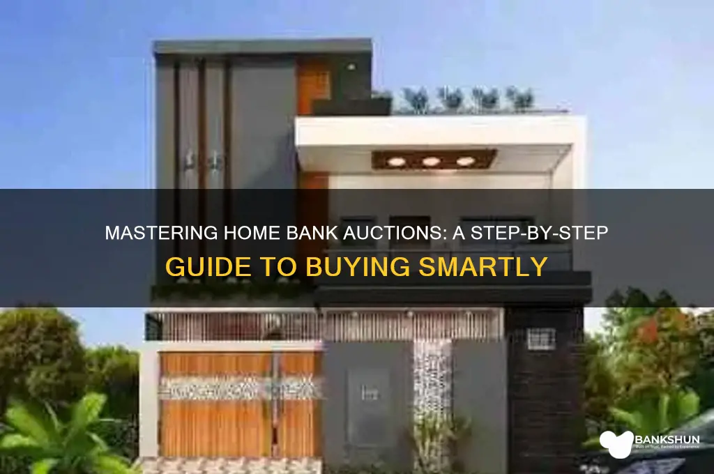 how to buy a home bank auctin