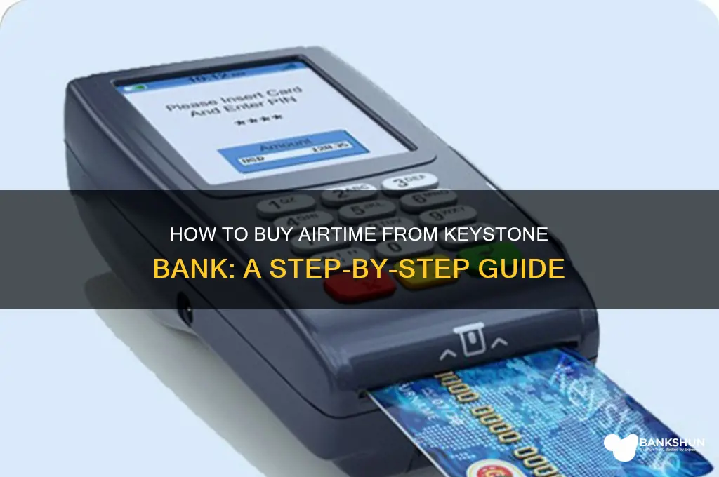 how to buy airtime from keystone bank