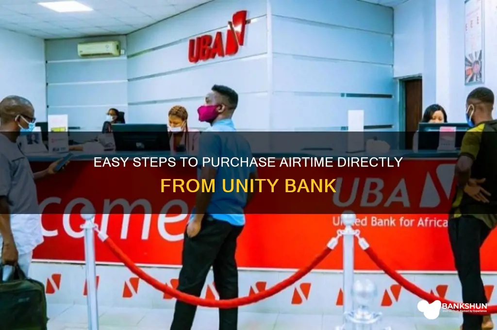 how to buy airtime from unity bank