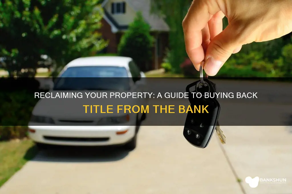 how to buy back title from bank