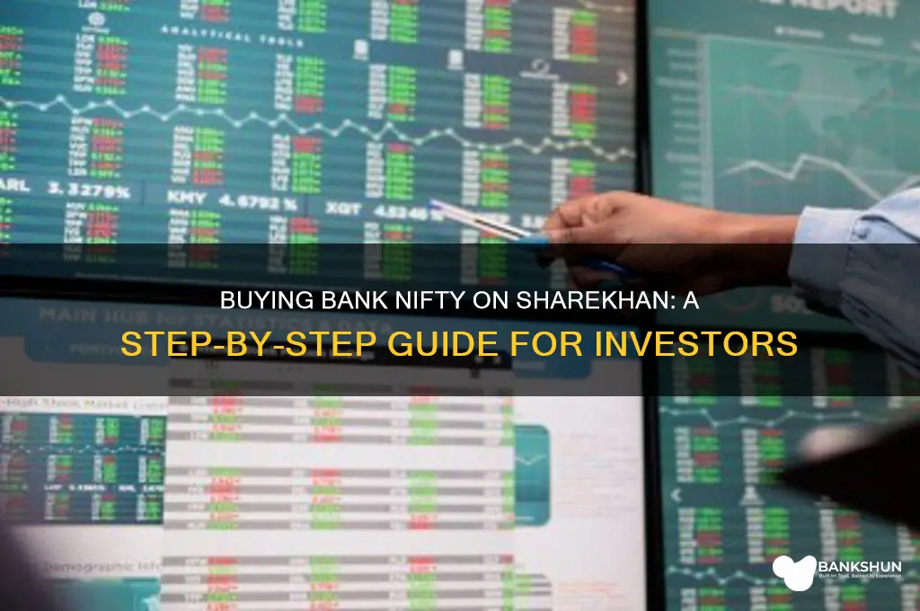 how to buy bank nifty in sharekhan