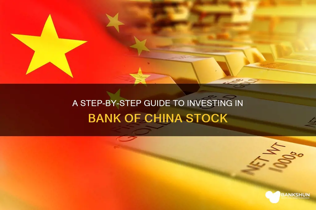 how to buy bank of china stock