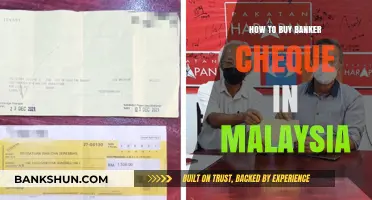 A Step-by-Step Guide to Purchasing Banker's Cheques in Malaysia