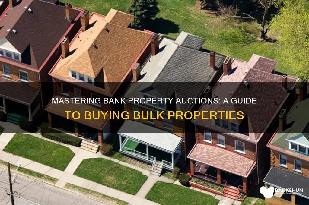 how to buy bulk properties from banks
