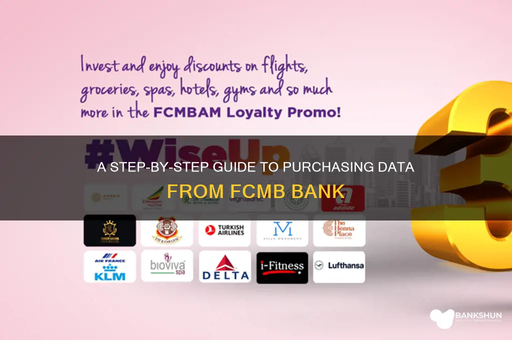 how to buy data from fcmb bank