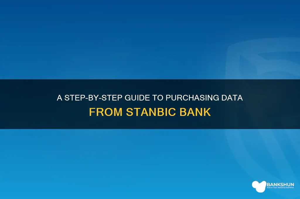 how to buy data from stanbic bank
