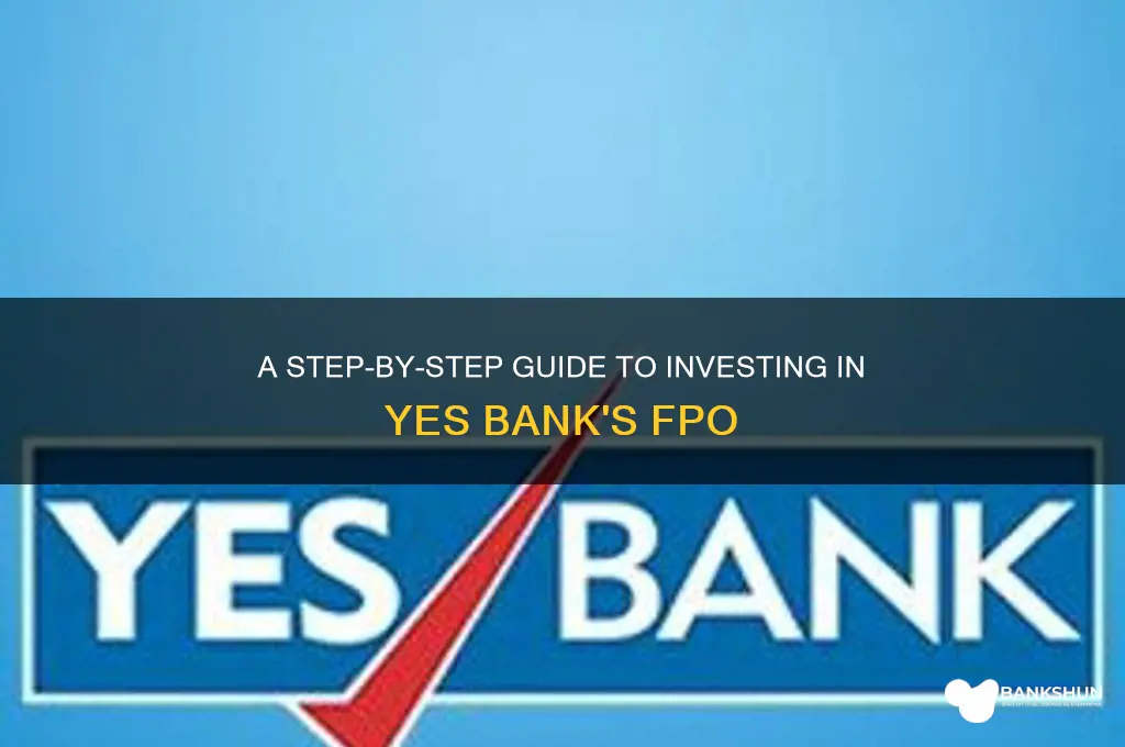 how to buy fpo of yes bank