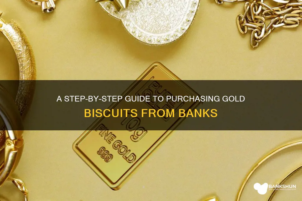 how to buy gold biscuits from bank