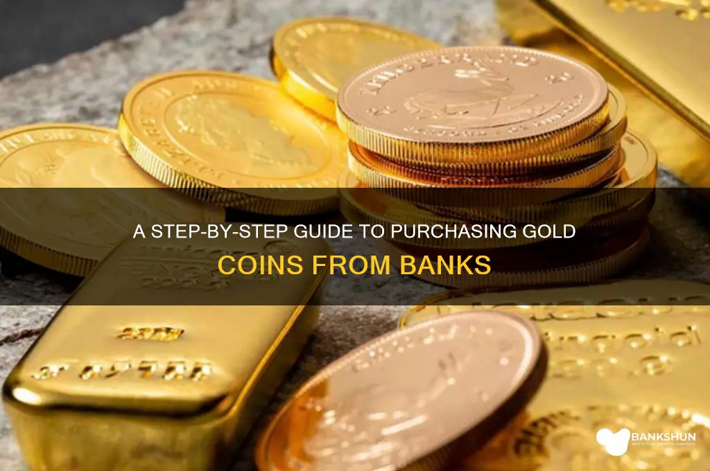 how to buy gold coin from bank