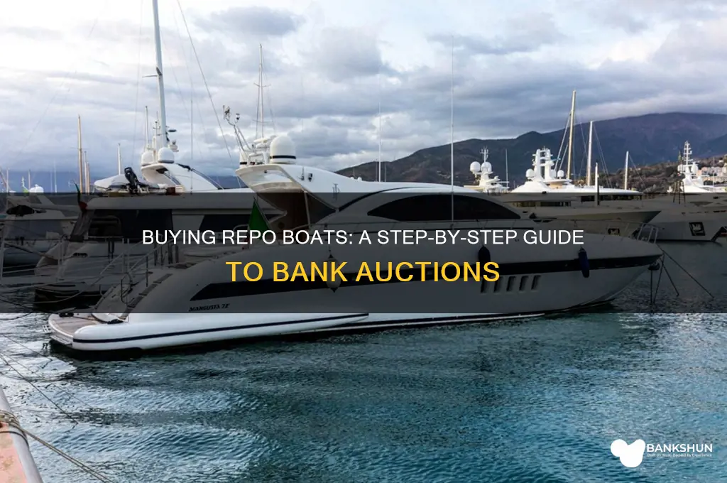 how to buy repo boats from banks
