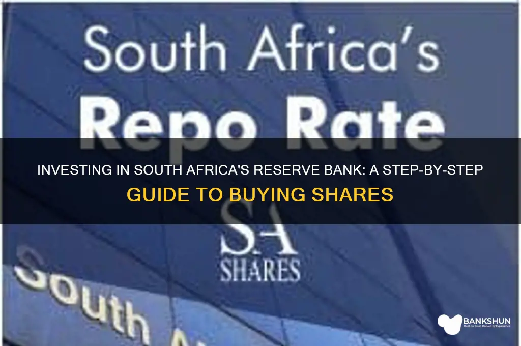 how to buy sa reserve bank shares