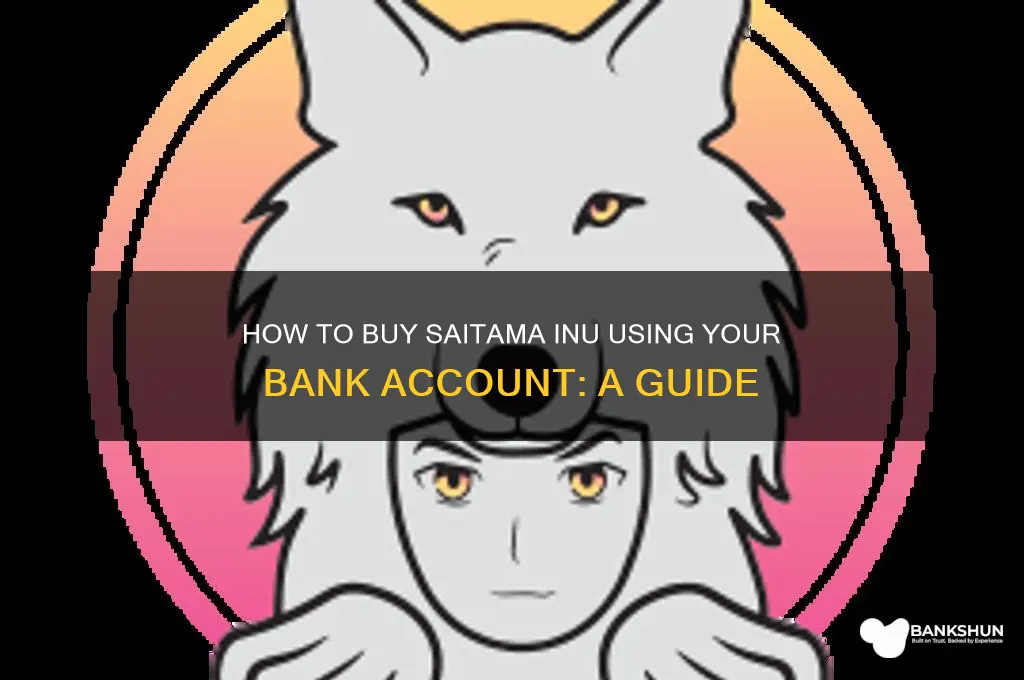 how to buy saitama inu on bank