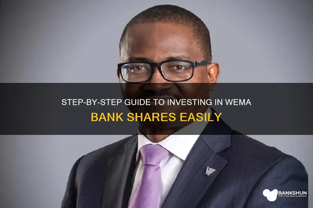 how to buy shares in wema bank