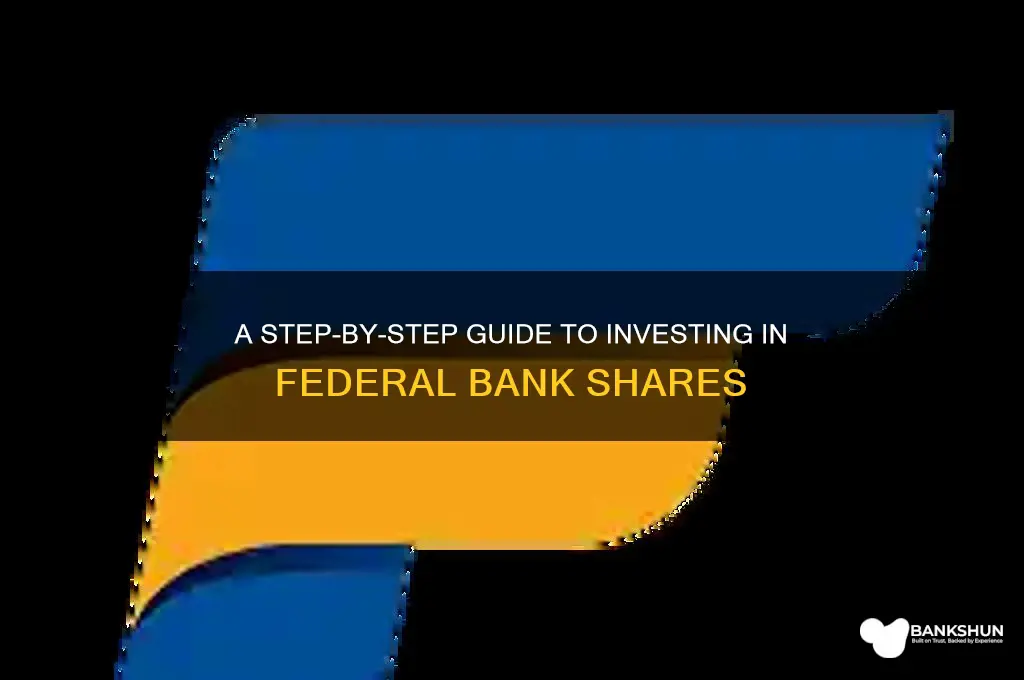 how to buy shares of federal bank