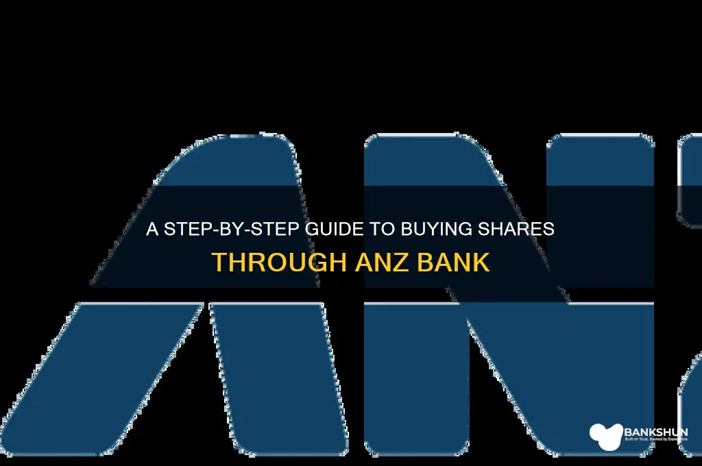 how to buy shares through anz bank
