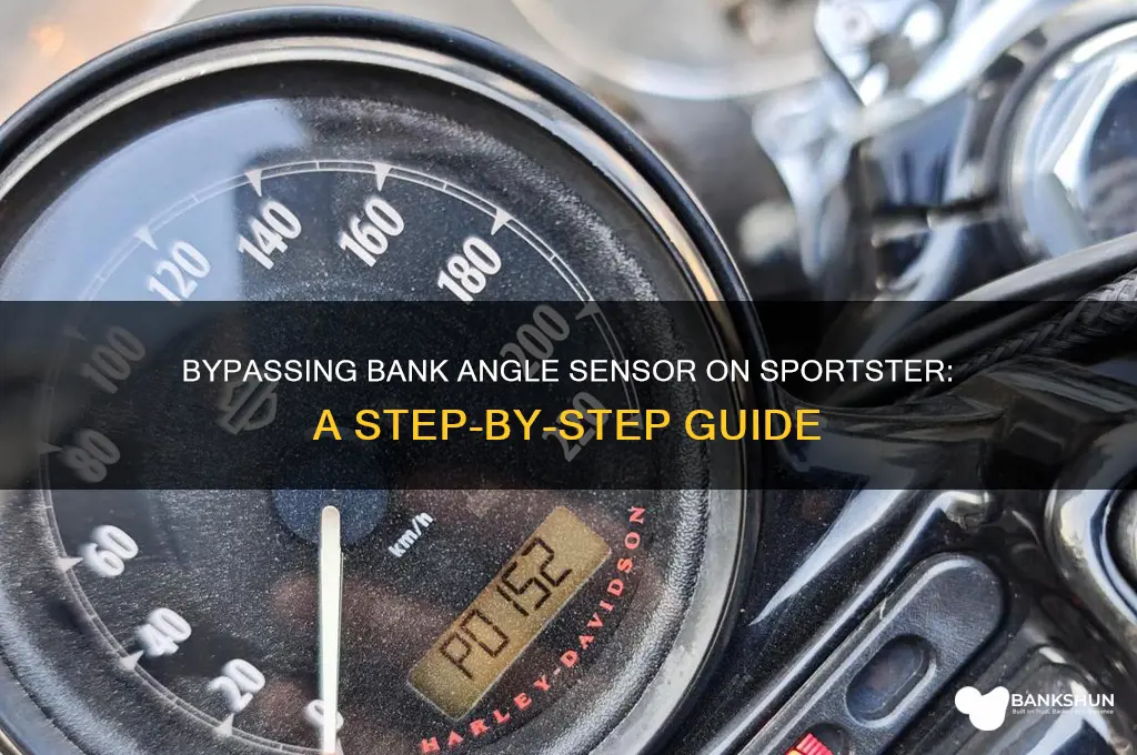 how to bypass bank angle sensor sportster