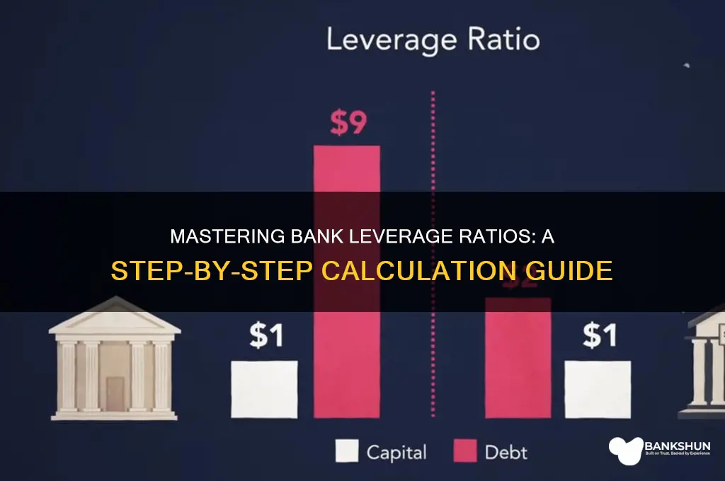 how to calculate a bank leverage ratio