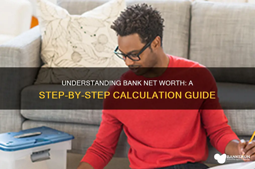 how to calculate a banks net worth