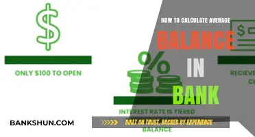 Mastering Your Finances: Calculating Your Bank Account's Average Balance