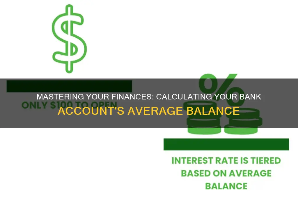 how to calculate average balance in bank