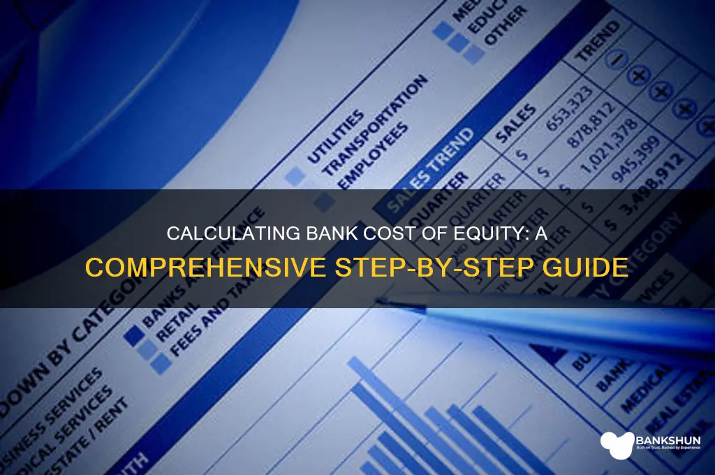 how to calculate bank cost of equity
