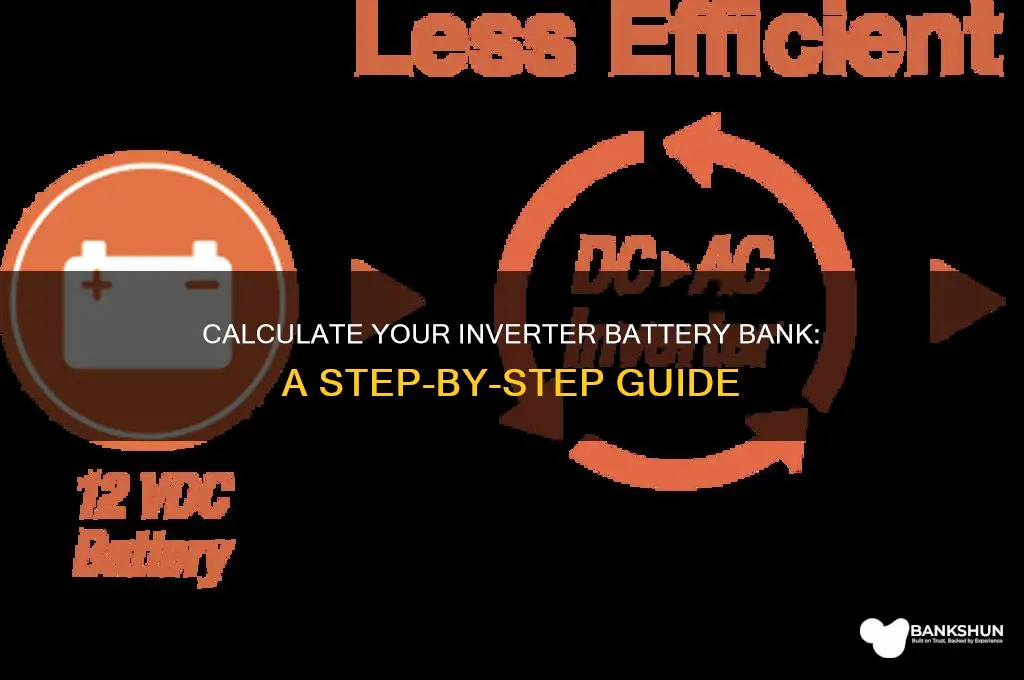 how to calculate battery bank for inverter
