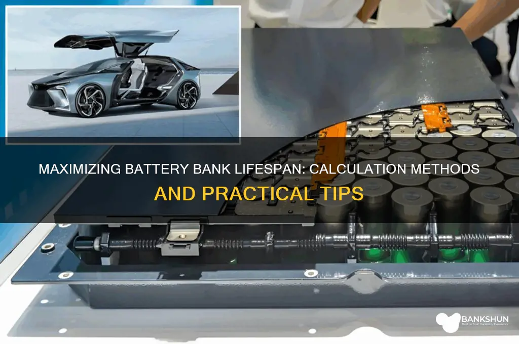 how to calculate life of battery banks